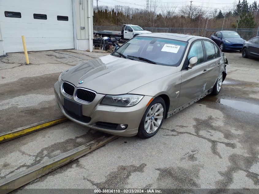 2011 BMW 328I xDrive VIN: WBAPK5G55BNN80985 Lot: 38836110