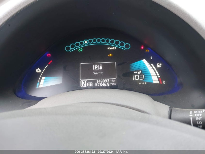 2015 NISSAN LEAF S/SV/SL - 1N4AZ0CP5FC330295