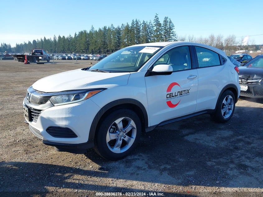 VIN 3CZRU6H37LM714300 2020 HONDA HR-V AWD LX