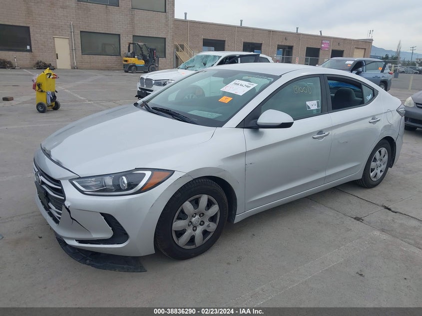 VIN 5NPD84LF2HH065724 2017 HYUNDAI ELANTRA SE