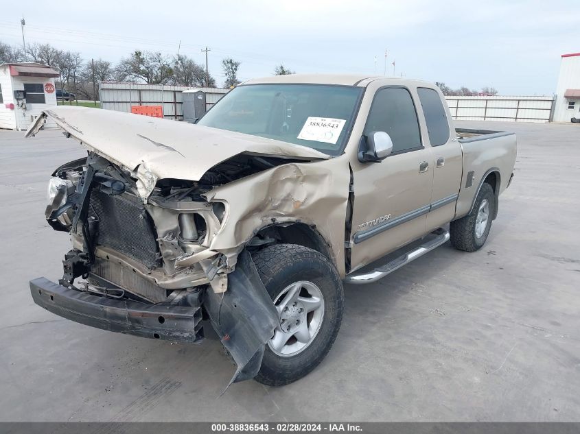 2003 Toyota Tundra Sr5 V8 VIN: 5TBRT34103S362682 Lot: 38836543