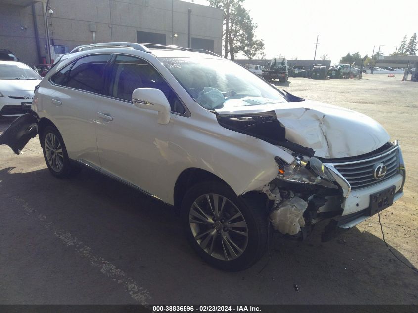 2013 LEXUS RX 350/BASE/F SPORT - 2T2BK1BA9DC155037