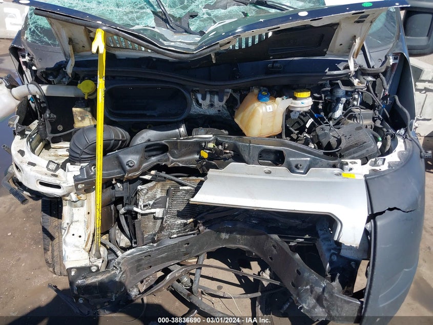 VIN 3C6LRVDG0ME544221 2021 RAM PROMASTER 2500 HIGH ROOF 159 WB