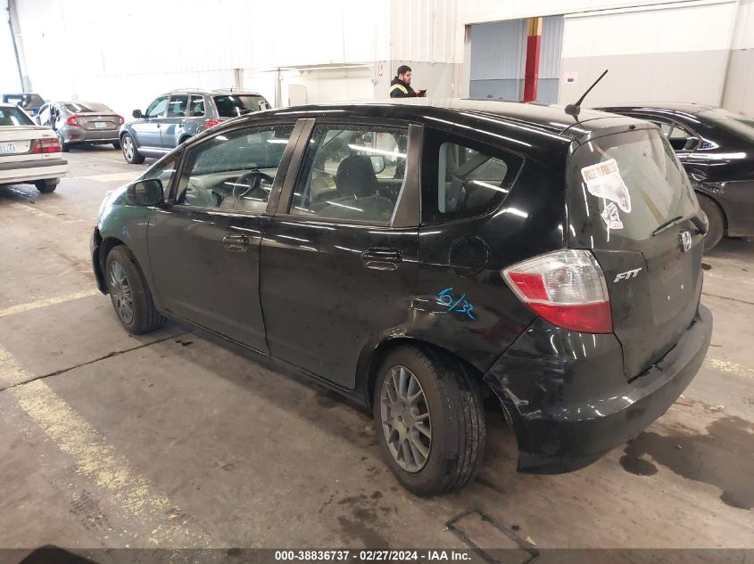 2010 Honda Fit VIN: JHMGE8H2XAS011693 Lot: 38836737