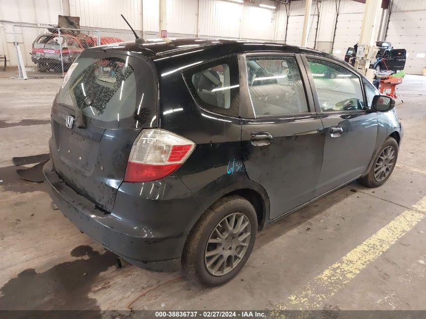 2010 Honda Fit VIN: JHMGE8H2XAS011693 Lot: 38836737