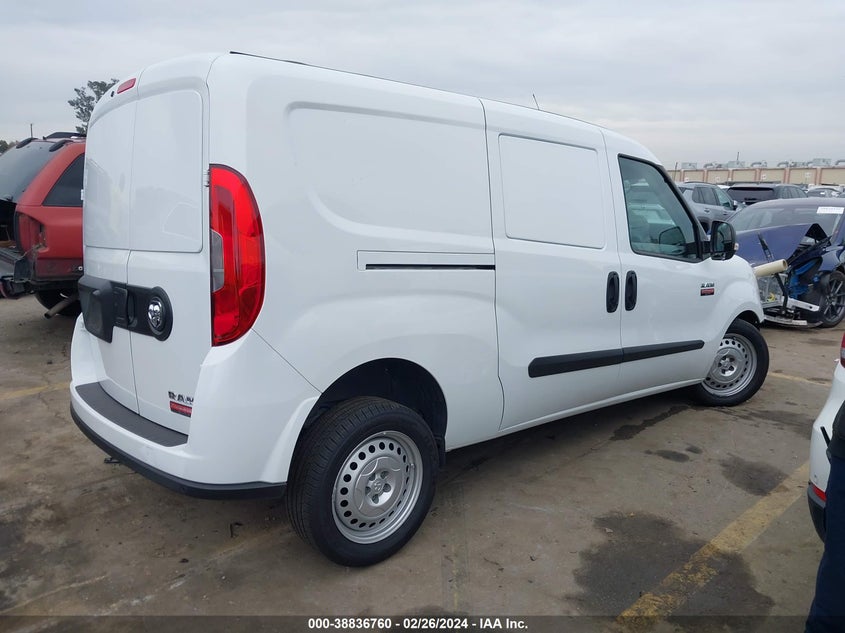 2022 RAM PROMASTER CITY CARGO VAN - ZFBHRFAB2N6X94258