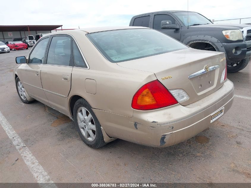 2001 Toyota Avalon Xl/Xls VIN: 4T1BF28B21U157740 Lot: 39257181