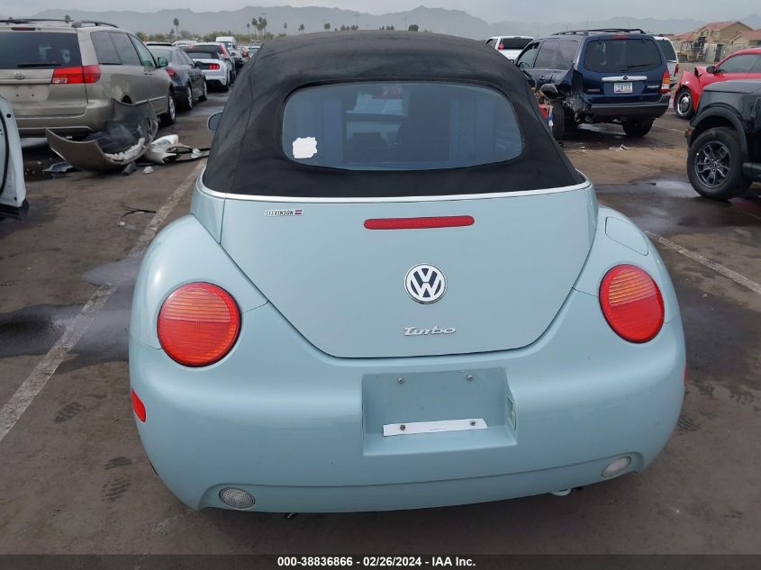 2005 Volkswagen New Beetle Gls 1.8T VIN: 3VWCD31Y35M314119 Lot: 38836866