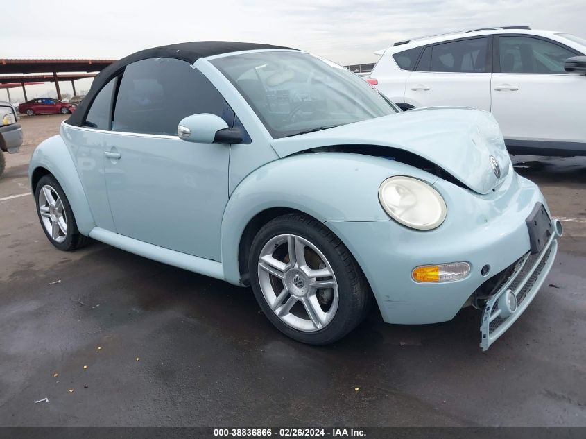 2005 Volkswagen New Beetle Gls 1.8T VIN: 3VWCD31Y35M314119 Lot: 38836866