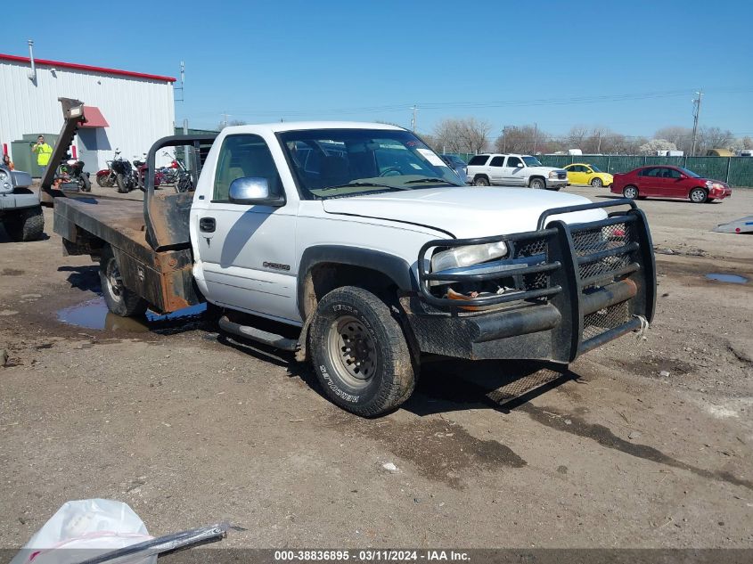 2002 Chevrolet Silverado 2500Hd Ls VIN: 1GCHK24U52E153615 Lot: 38836895