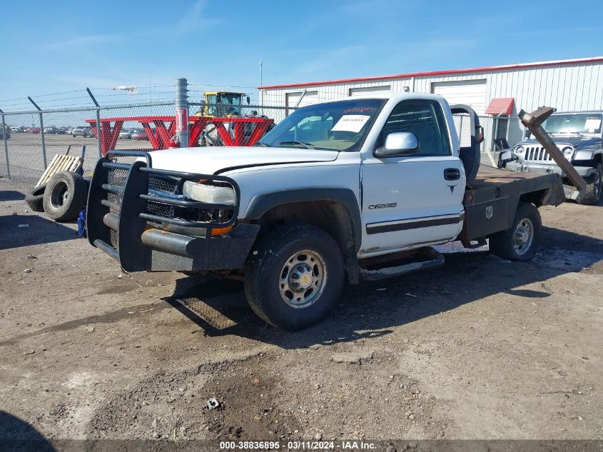 2002 Chevrolet Silverado 2500Hd Ls VIN: 1GCHK24U52E153615 Lot: 38836895