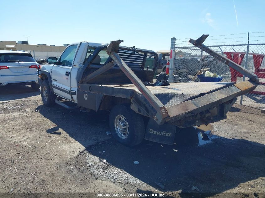 2002 Chevrolet Silverado 2500Hd Ls VIN: 1GCHK24U52E153615 Lot: 38836895