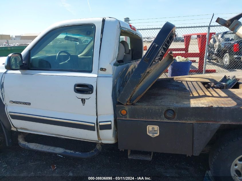 2002 Chevrolet Silverado 2500Hd Ls VIN: 1GCHK24U52E153615 Lot: 38836895