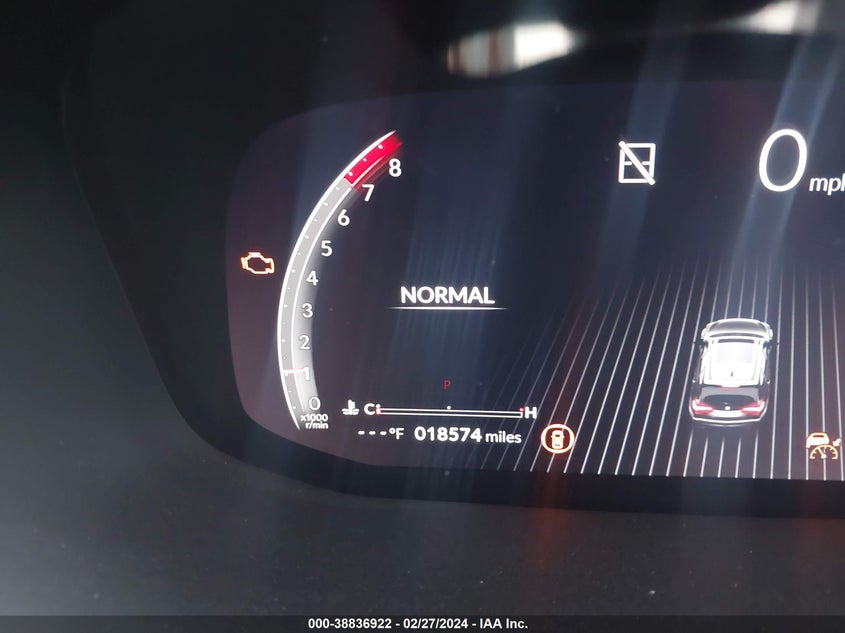 VIN 5J8YE1H02PL033199 2023 ACURA MDX A-SPEC