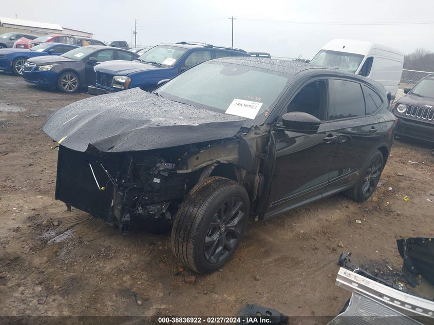VIN 5J8YE1H02PL033199 2023 ACURA MDX A-SPEC