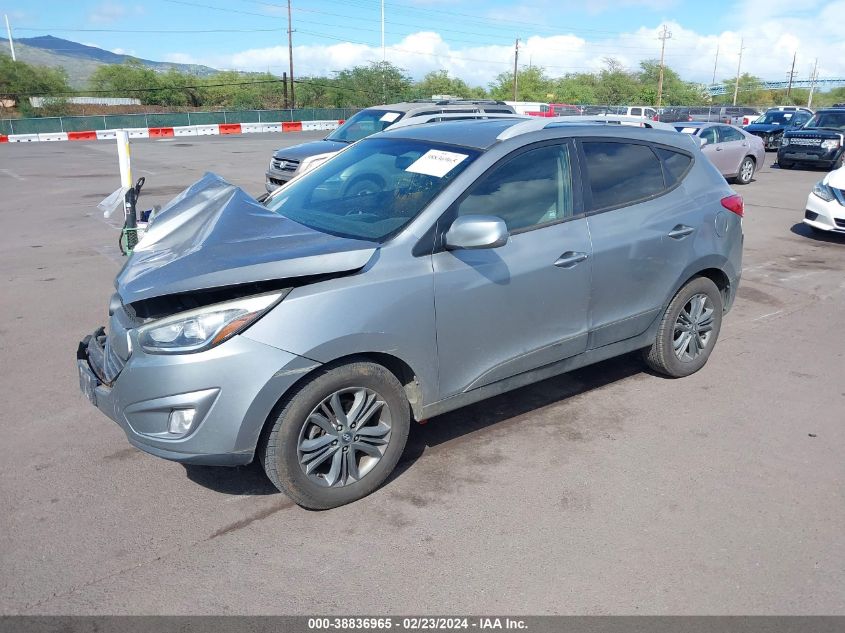 2015 Hyundai Tucson Se VIN: KM8JU3AG2FU084941 Lot: 38836965