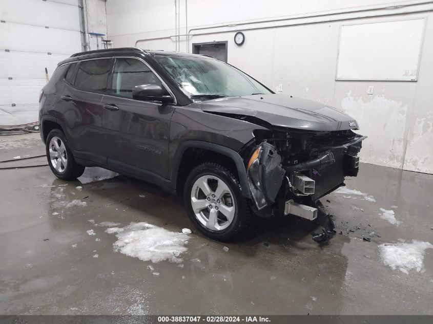 2018 Jeep Compass Latitude 4X4 VIN: 3C4NJDBB5JT299370 Lot: 38837047