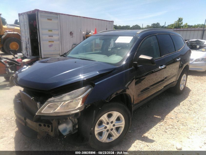 2015 Chevrolet Traverse Ls VIN: 1GNKRFKD6FJ377329 Lot: 38837596