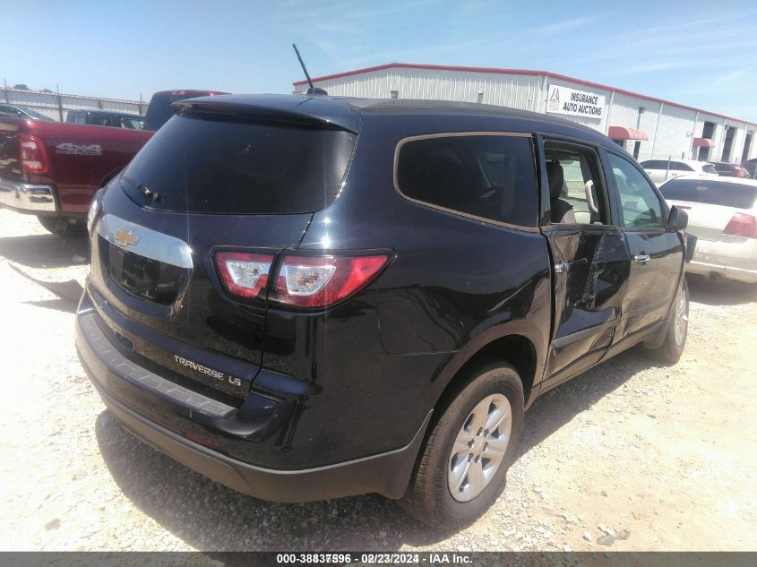 2015 Chevrolet Traverse Ls VIN: 1GNKRFKD6FJ377329 Lot: 38837596