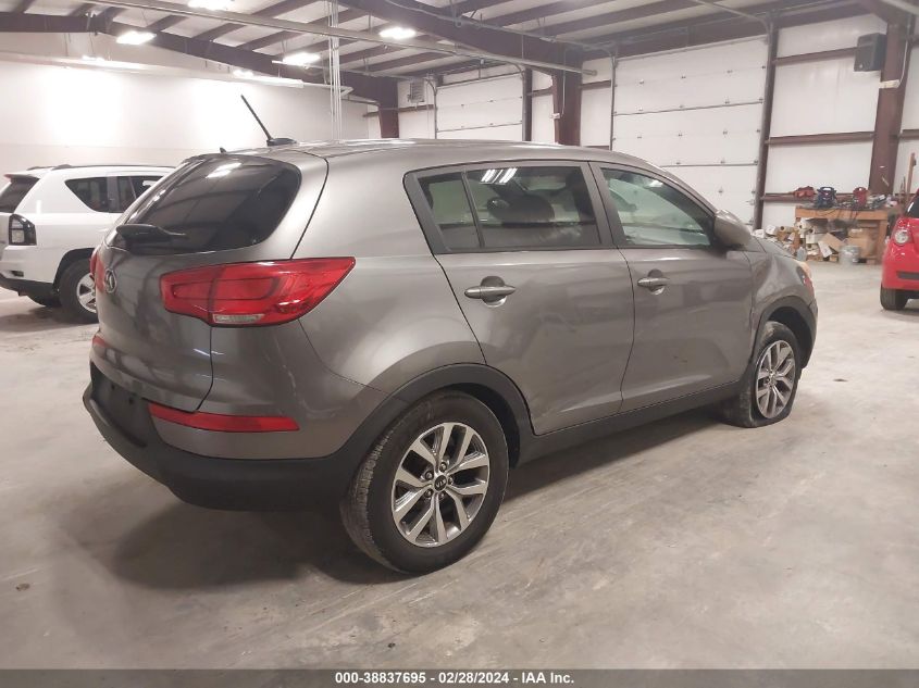 2015 Kia Sportage Lx VIN: KNDPB3ACXF7700532 Lot: 38837695