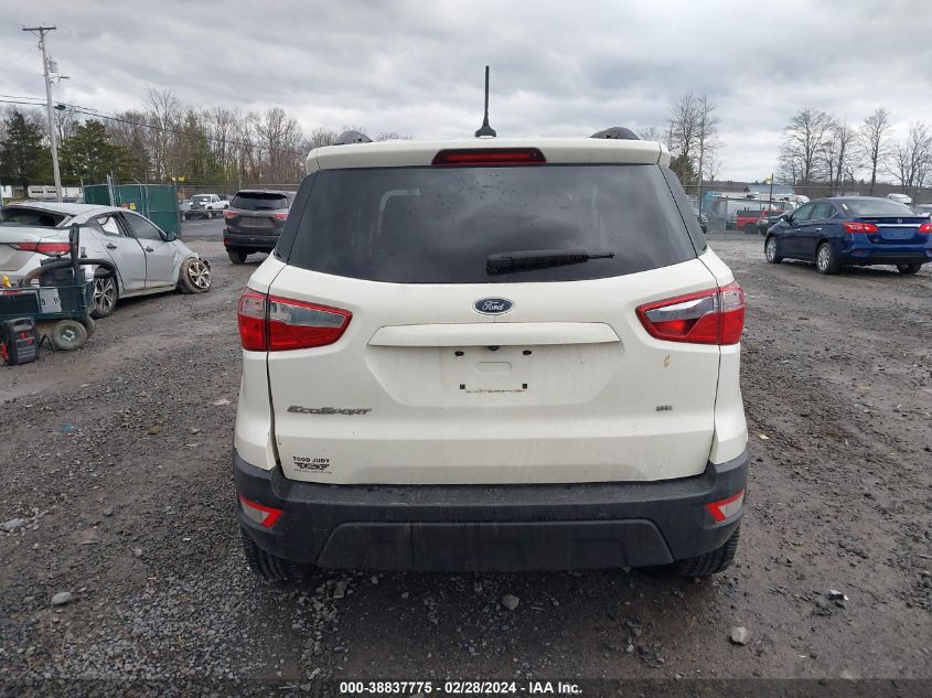 2021 Ford Ecosport Se VIN: MAJ3S2GE7MC453255 Lot: 38837775