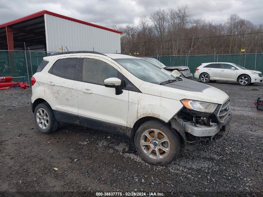 2021 Ford Ecosport Se VIN: MAJ3S2GE7MC453255 Lot: 38837775