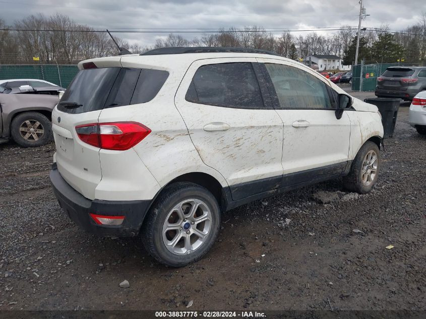 2021 Ford Ecosport Se VIN: MAJ3S2GE7MC453255 Lot: 38837775