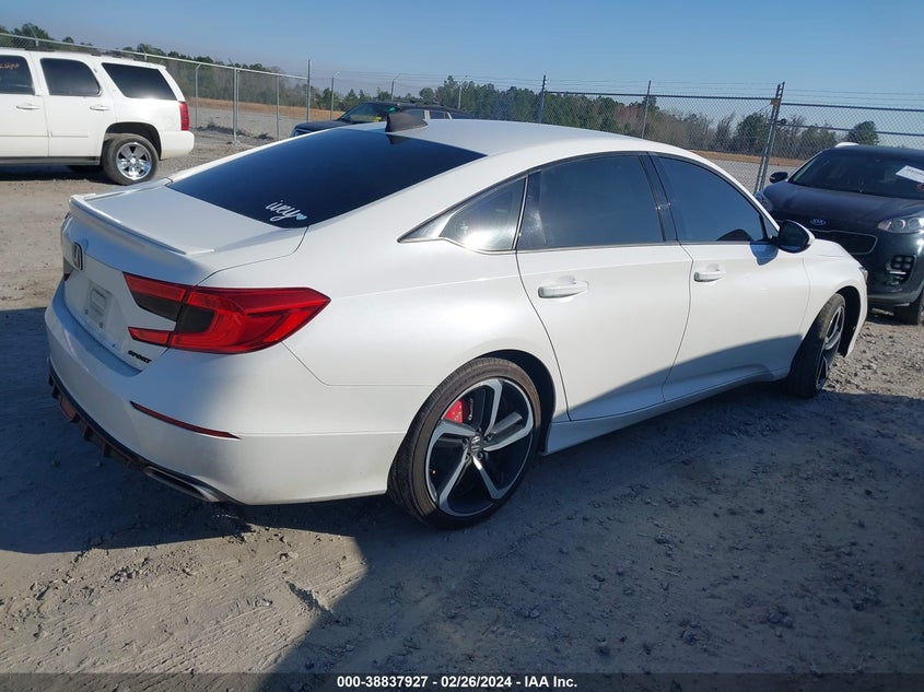 2020 HONDA ACCORD SPORT - 1HGCV1F37LA103597