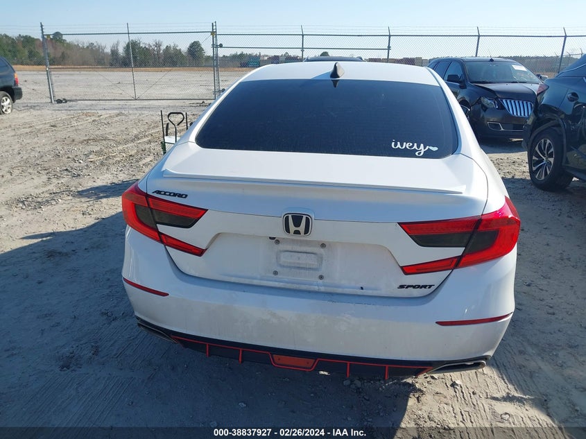 2020 HONDA ACCORD SPORT - 1HGCV1F37LA103597