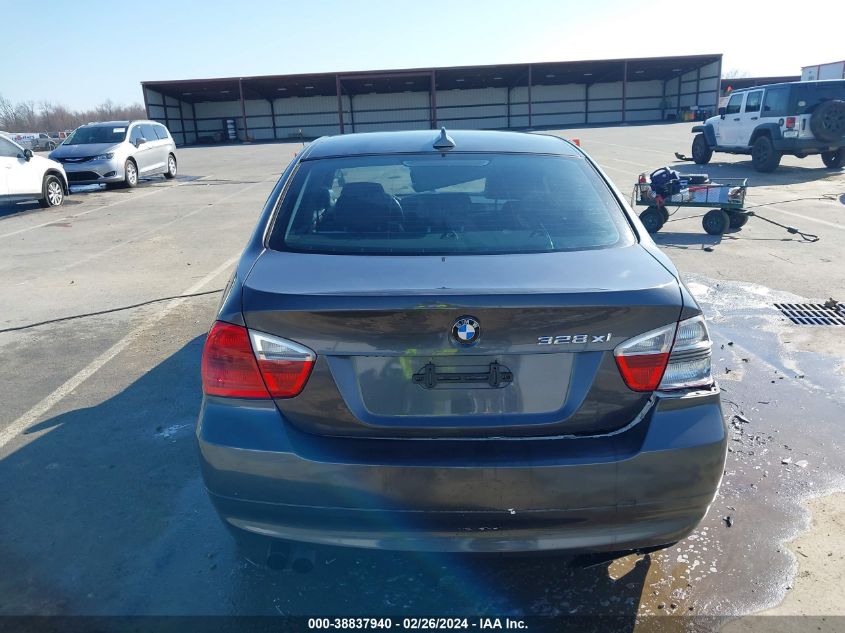 2007 BMW 328Xi VIN: WBAVC93567K031824 Lot: 38837940