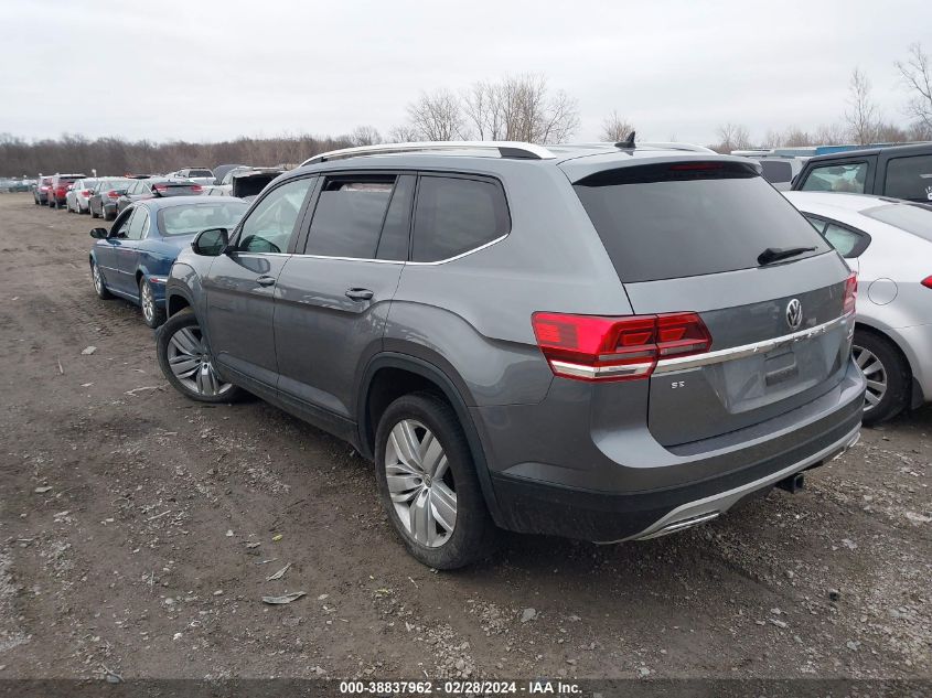 2019 Volkswagen Atlas 3.6L V6 Se W/Technology VIN: 1V2UR2CA0KC612495 Lot: 38837962