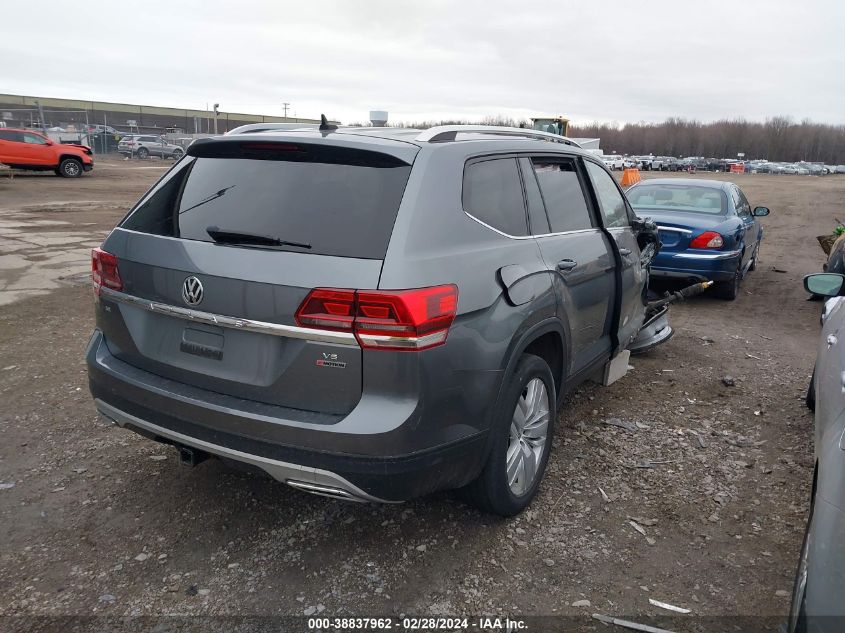 2019 Volkswagen Atlas 3.6L V6 Se W/Technology VIN: 1V2UR2CA0KC612495 Lot: 38837962