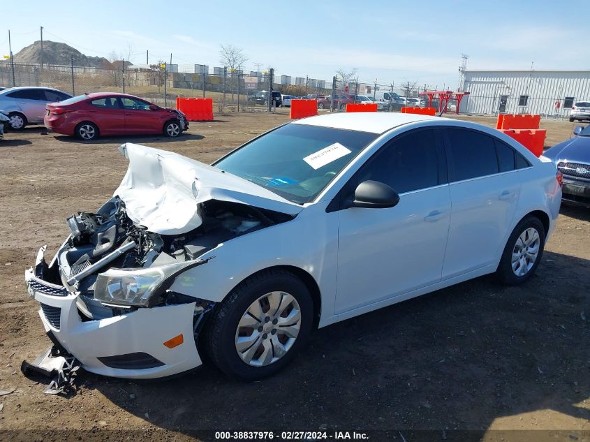 2012 Chevrolet Cruze Ls VIN: 1G1PC5SH2C7170581 Lot: 38837976