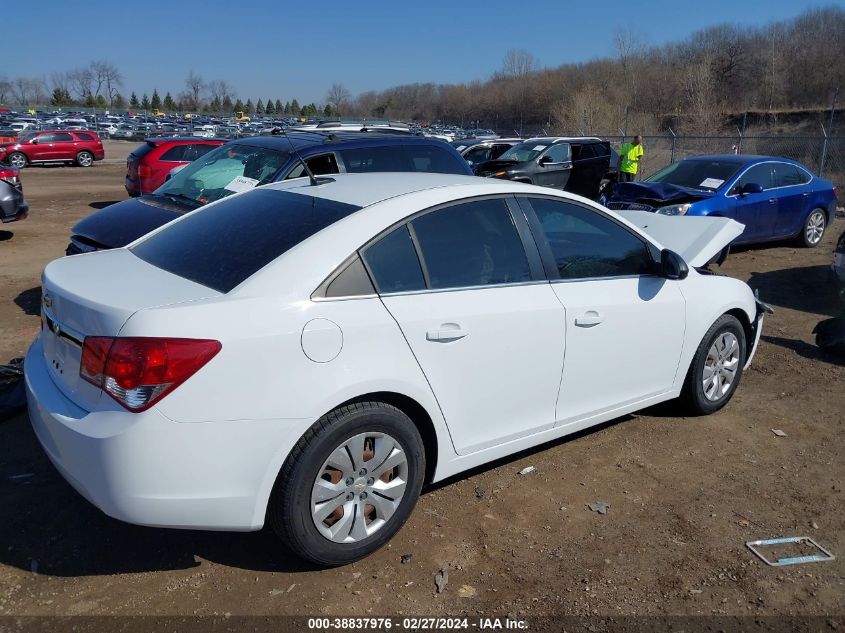 2012 Chevrolet Cruze Ls VIN: 1G1PC5SH2C7170581 Lot: 38837976