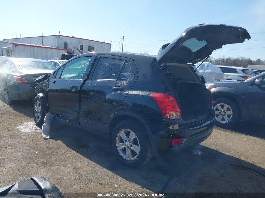 VIN 3GNCJKSB9LL323157 2020 CHEVROLET TRAX FWD LS