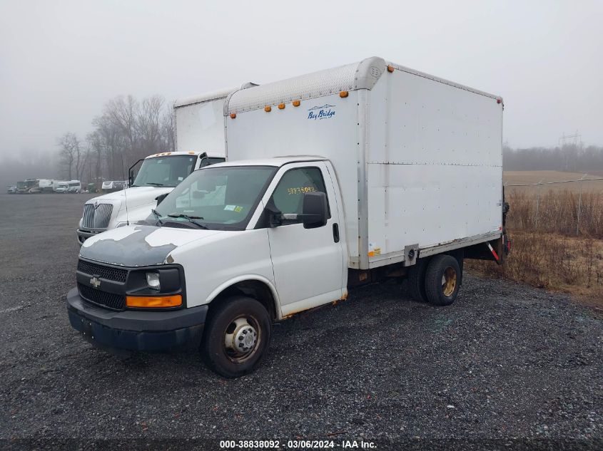 2008 Chevrolet Express Cutaway Work Van VIN: 1GBJG31K381205825 Lot: 38838092