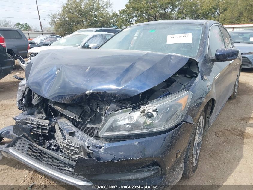 2017 Honda Accord Lx VIN: 1HGCR2F32HA209568 Lot: 38838097