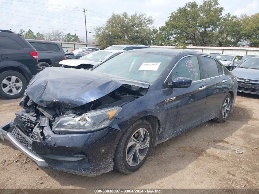 2017 Honda Accord Lx VIN: 1HGCR2F32HA209568 Lot: 38838097