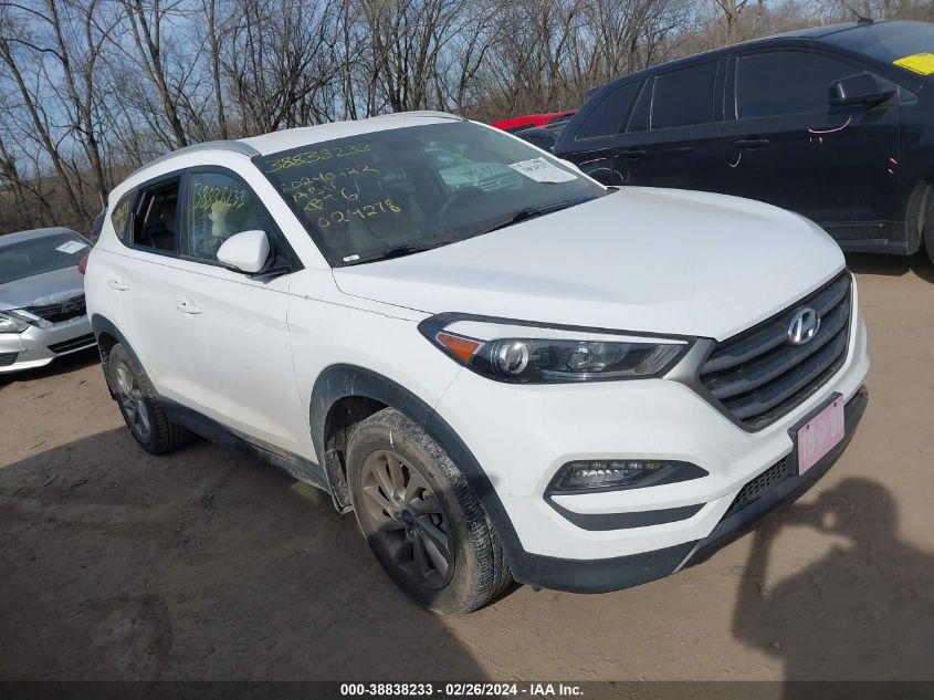 2016 Hyundai Tucson Eco VIN: KM8J33A24GU024278 Lot: 38838233