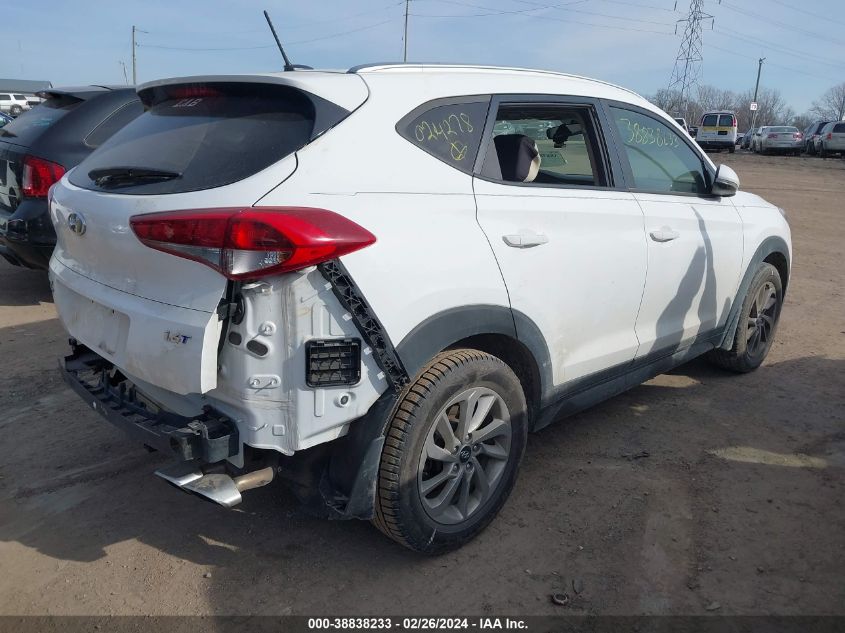 2016 Hyundai Tucson Eco VIN: KM8J33A24GU024278 Lot: 38838233