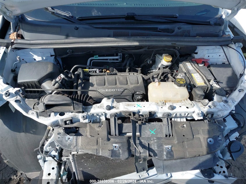 VIN 3GNCJLSBXJL149666 2018 CHEVROLET TRAX 1LT