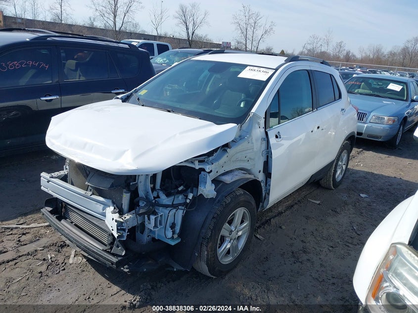 VIN 3GNCJLSBXJL149666 2018 CHEVROLET TRAX 1LT