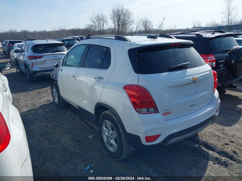 VIN 3GNCJLSBXJL149666 2018 CHEVROLET TRAX 1LT