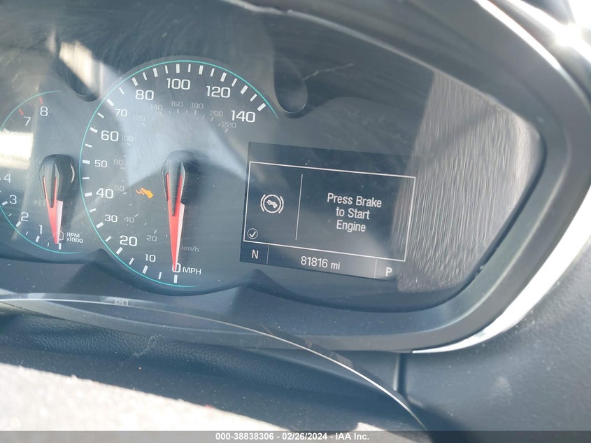 VIN 3GNCJLSBXJL149666 2018 CHEVROLET TRAX 1LT