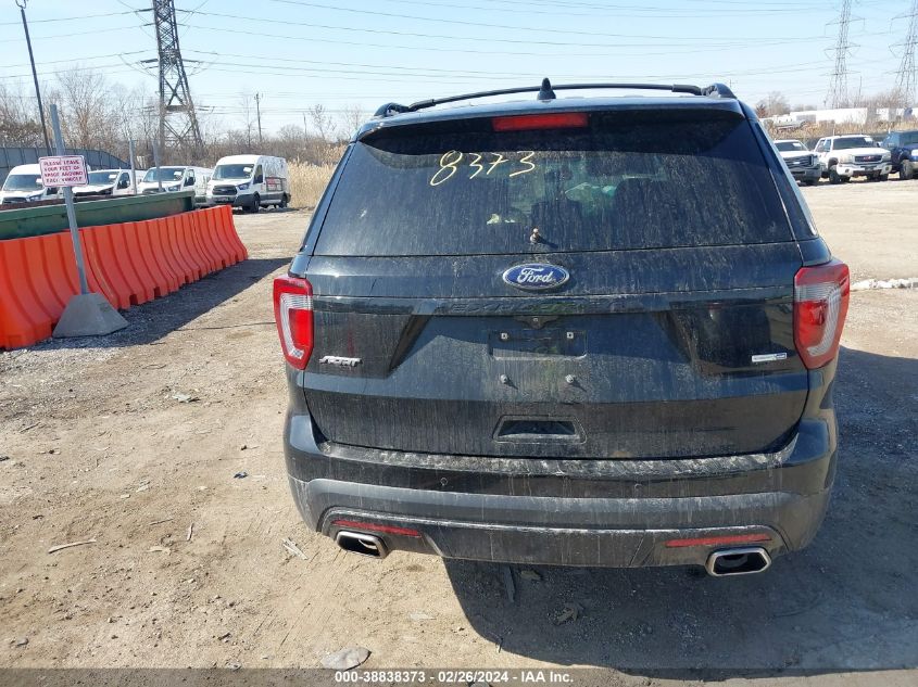 2016 Ford Explorer Sport VIN: 1FM5K8GT6GGB61027 Lot: 38838373