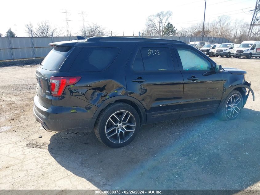 2016 Ford Explorer Sport VIN: 1FM5K8GT6GGB61027 Lot: 38838373