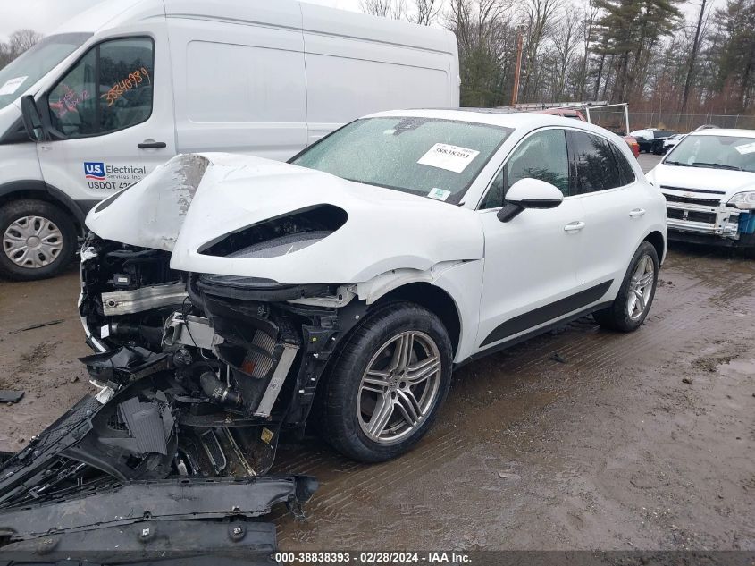 2021 PORSCHE MACAN S VIN: WP1AB2A59MLB38742