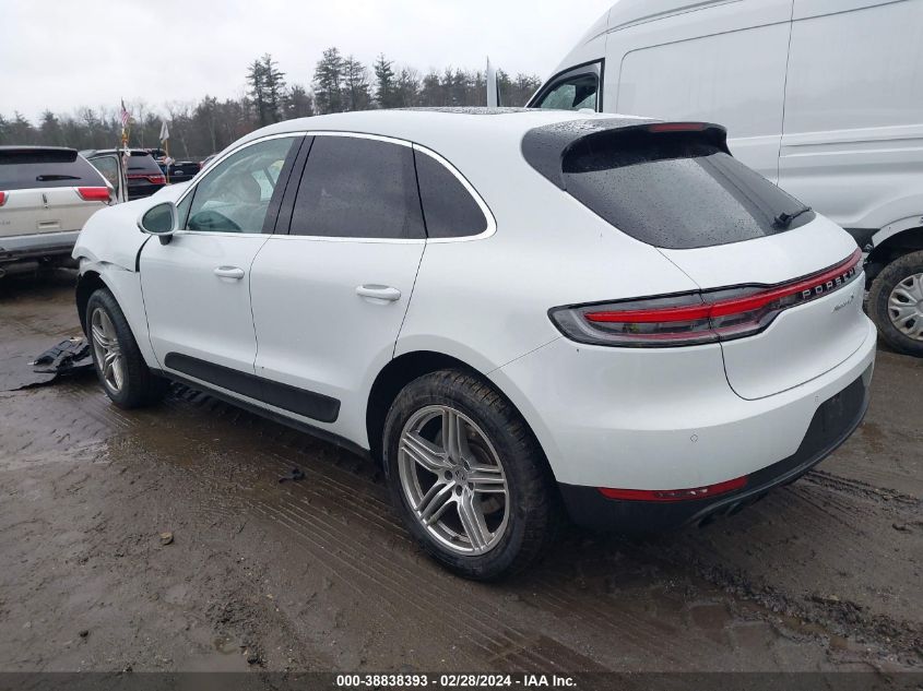 2021 Porsche Macan S VIN: WP1AB2A59MLB38742 Lot: 38838393