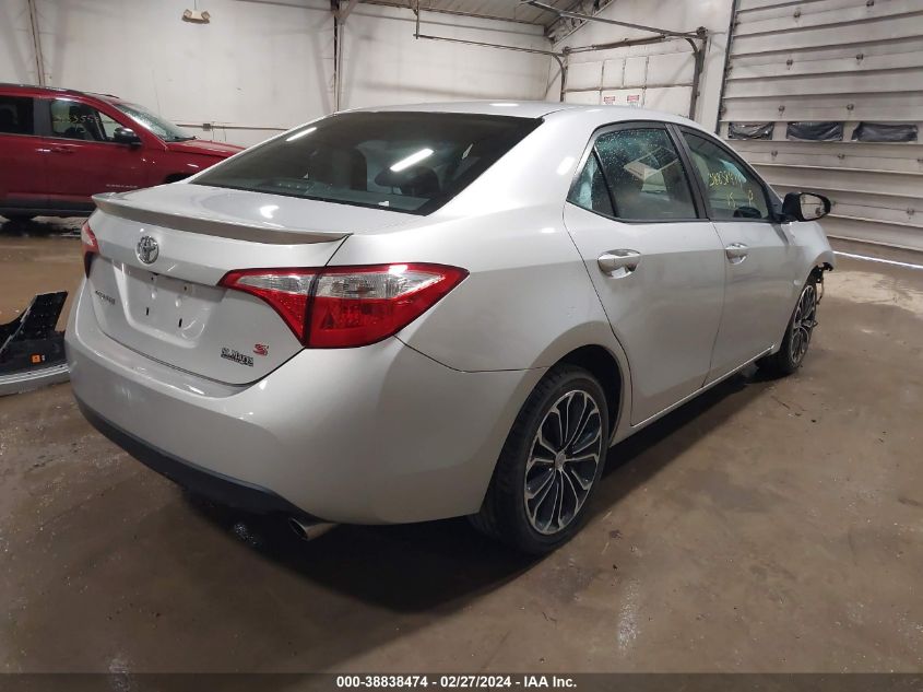 2015 Toyota Corolla S Plus VIN: 2T1BURHE4FC453134 Lot: 38838474