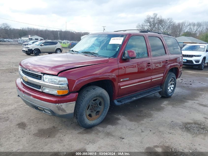 2003 Chevrolet Tahoe Lt VIN: 1GNEK13Z03J118118 Lot: 38838515